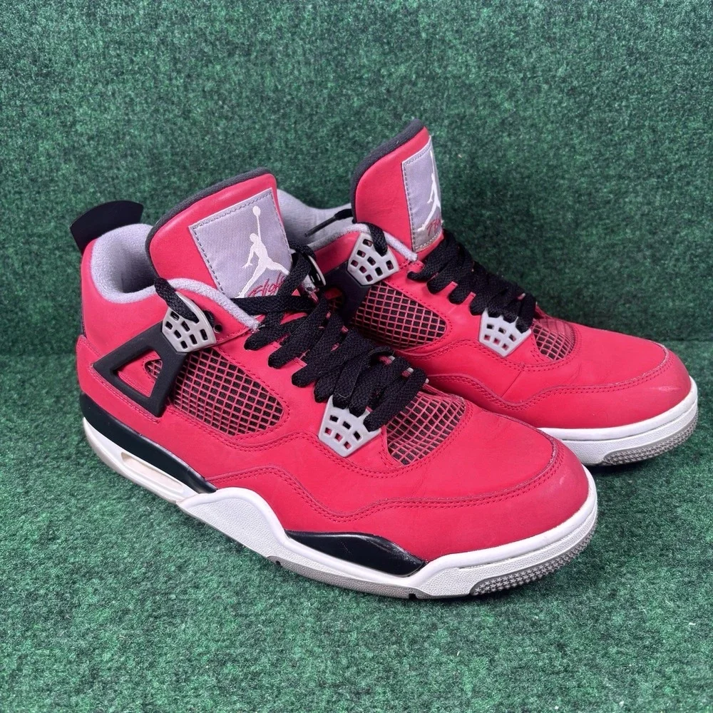 Jordan Air Jordan 4 Retro Toro Bravo 2013 Fire Red VNDS Sz 9.5 - Picture 2 of 8